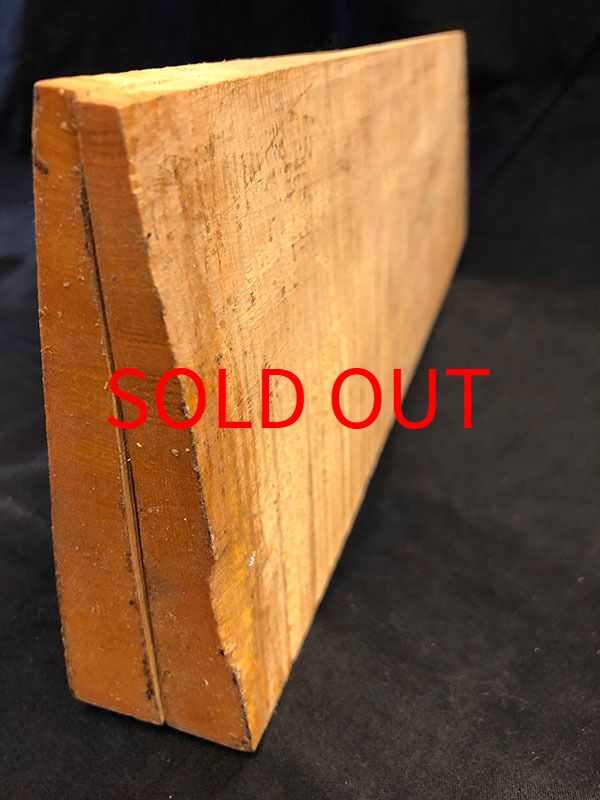 メープル裏板断面図