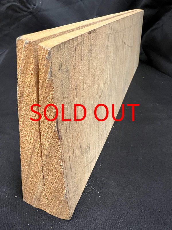 メープル裏板断面図