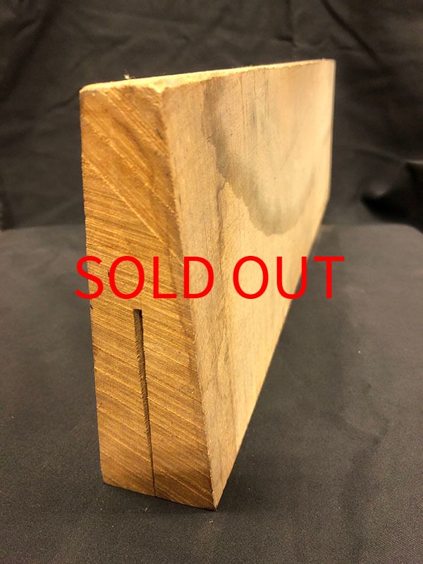 メープル裏板断面図