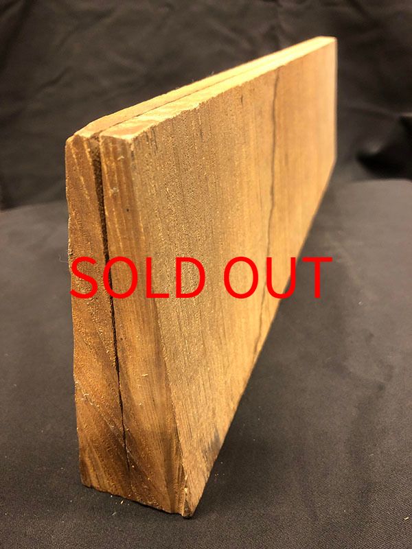 メープル裏板断面図