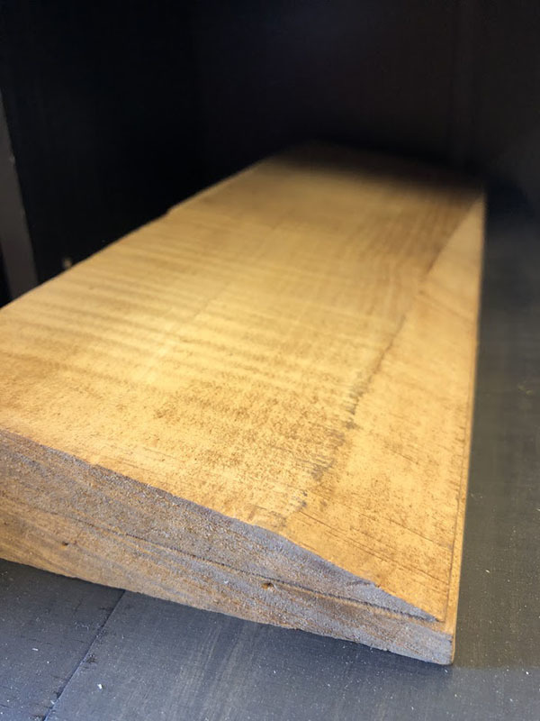 材木カット斜め部分あり