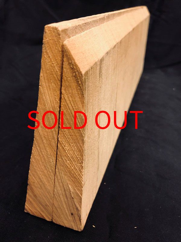 メープル裏板断面図