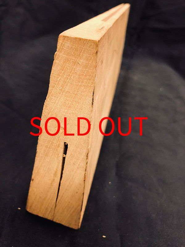 メープル裏板断面図