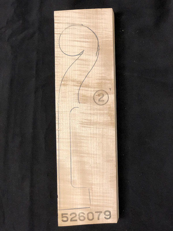 メープルネック表面