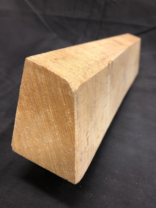 メープルネック断面図