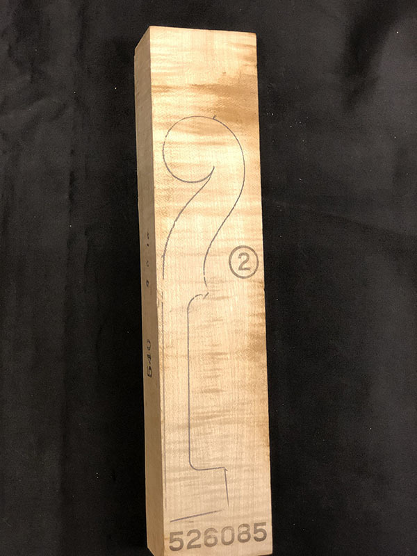 メープルネック表面