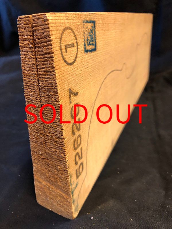 スプルース表板断面図