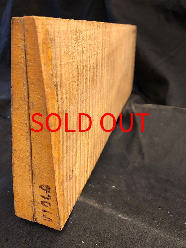 メープル裏板断面図