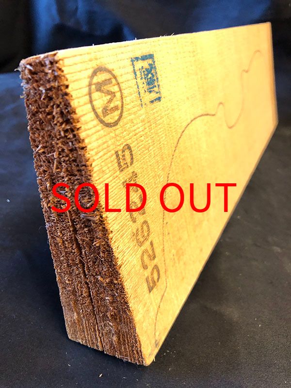 スプルース表板断面図