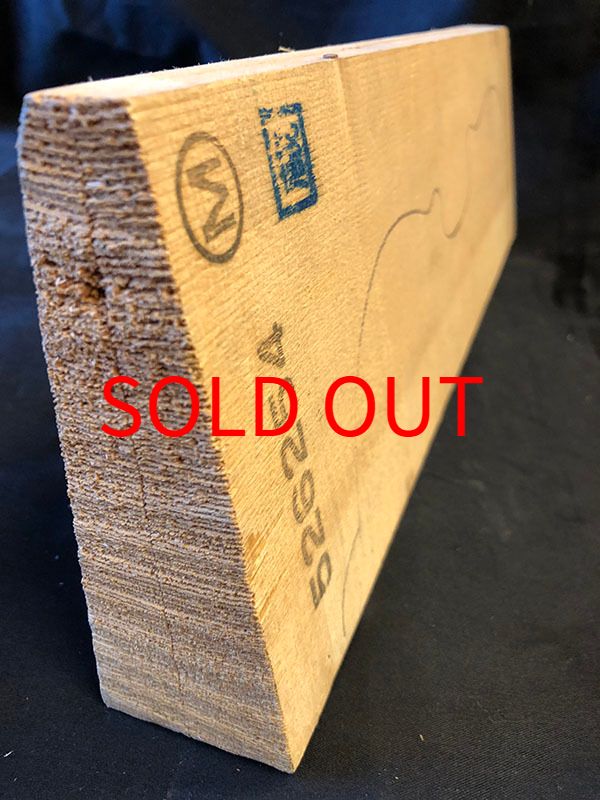 スプルース表板断面図