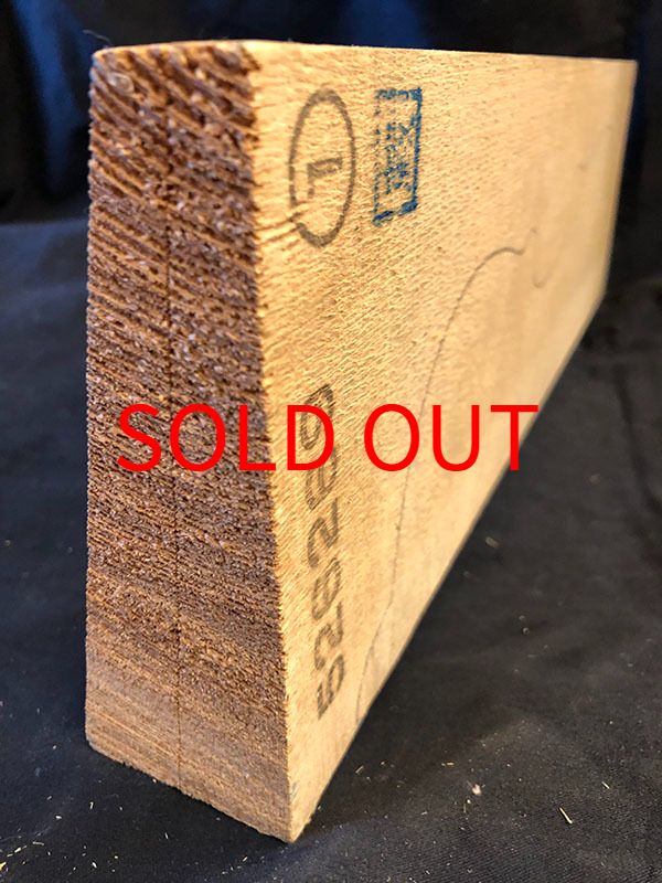 スプルース表板断面図